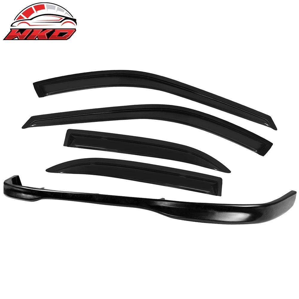 Wholesale 96-97 Honda Accord 4Dr TR Style Front Bumper Lip + Sun Window Visor