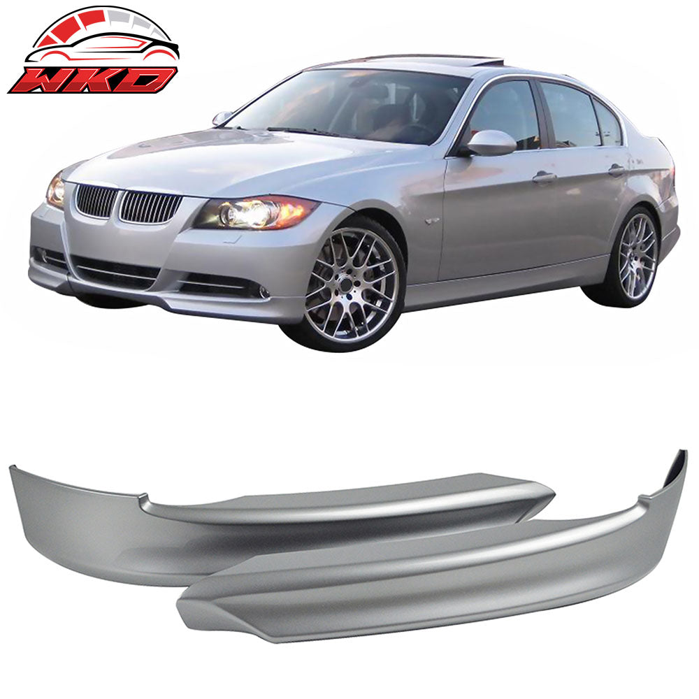 2005-08 BMW E90 3-Series OE Style Front Bumper Lip Splitters OE Painted Color | Wholesale