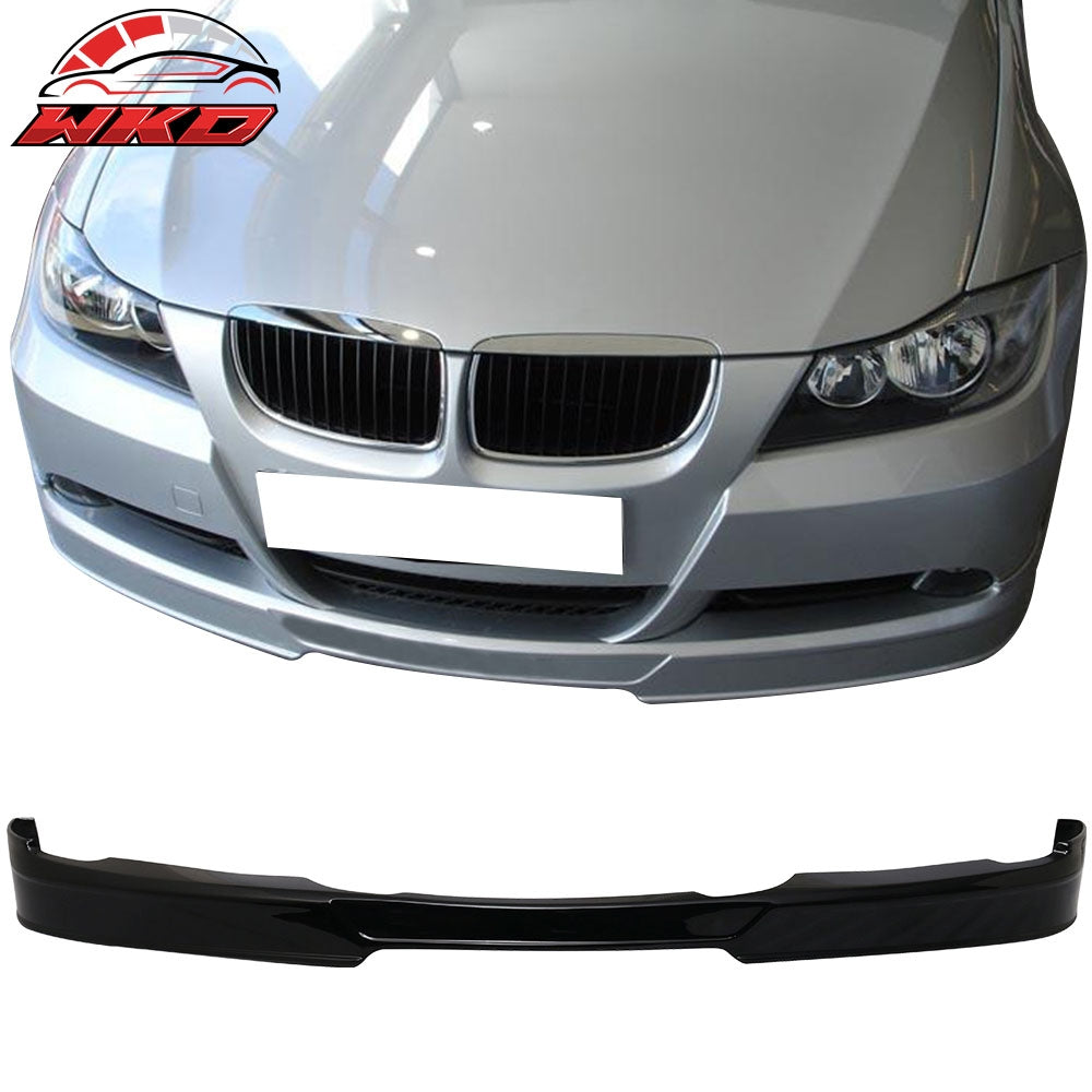 Wholesale 05-08 BMW E90 3 Series 4Dr AP Style Front Bumper Lip PU - Painted OE Color - Wikond Auto