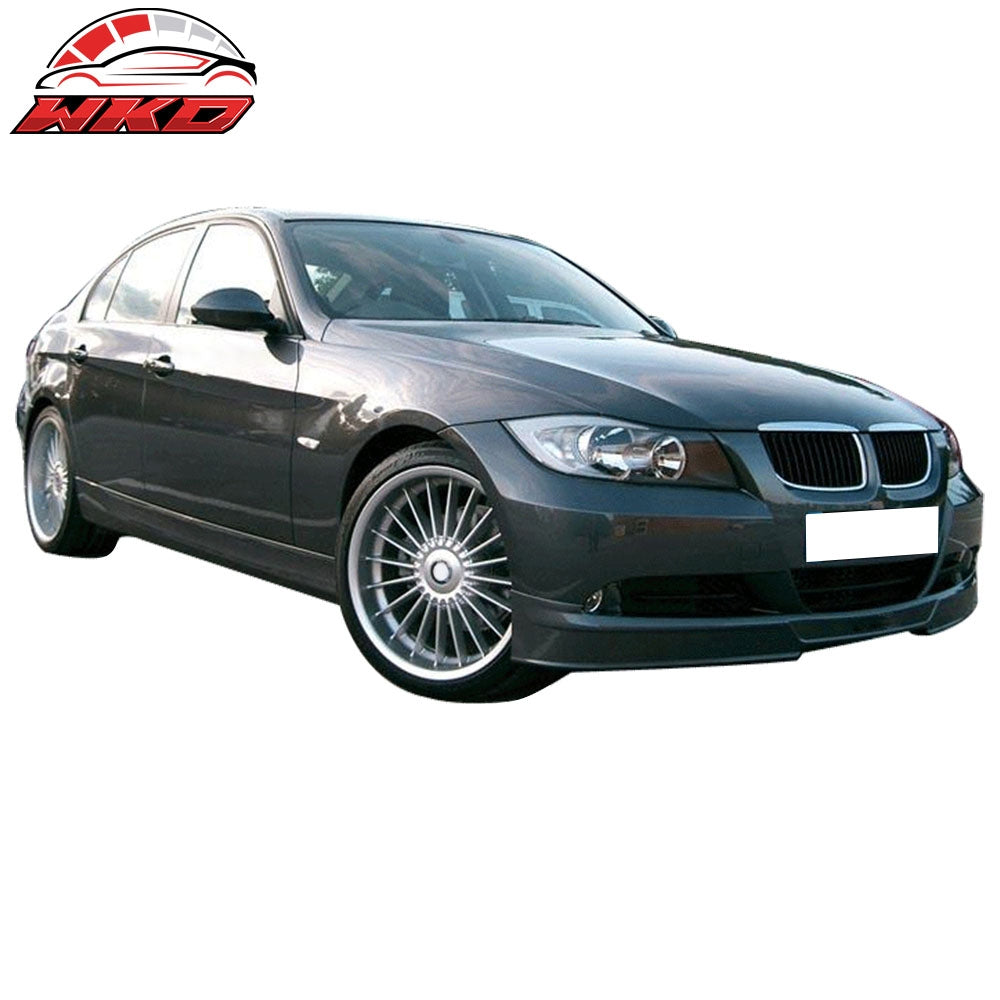 Wholesale 05-08 BMW E90 3 Series 4Dr AP Style Front Bumper Lip PU - Painted OE Color - Wikond Auto