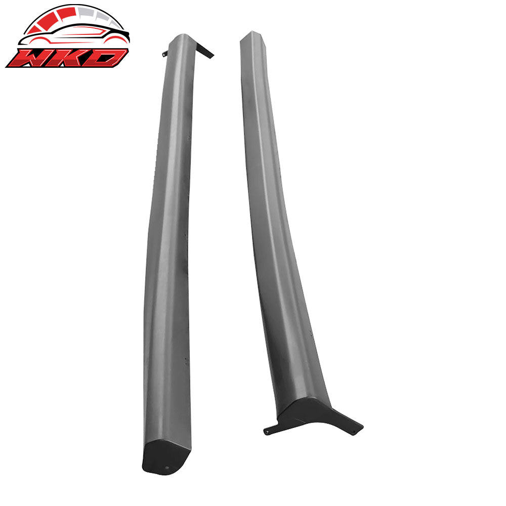 Fit 01-03 Honda Civic TR Style PP Front + Rear Bumper Lip + RS Style Side Skirts