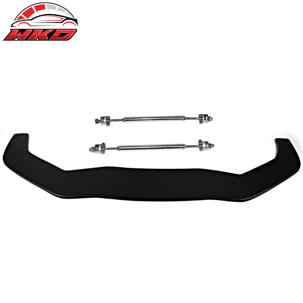 2013-20 Toyota 86 Front Bumper Splitter With Rods & Hardware Matte Black - PP | Wholesale