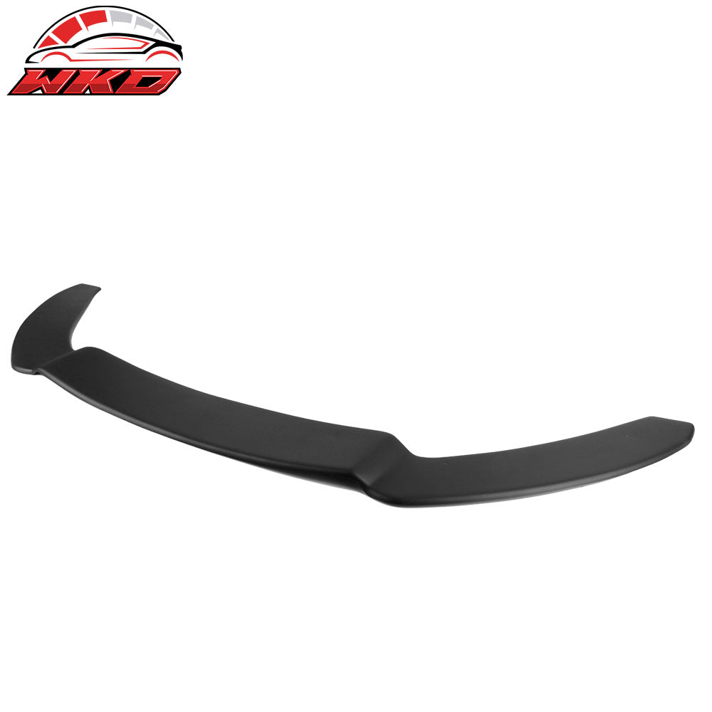 Fits 13-14 Ford Focus ST Front Splitter Lip With Rods & Hardware Matte Black PP