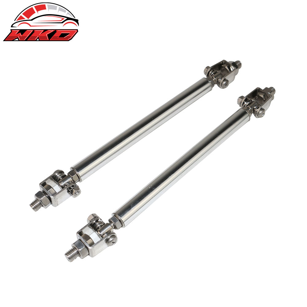 Fits 13-14 Ford Focus ST Front Splitter Lip With Rods & Hardware Matte Black PP