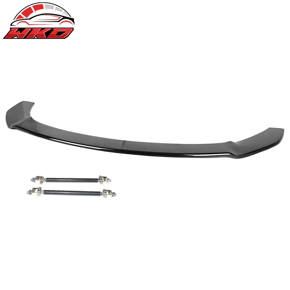 2018-19 Toyota CHR Front Bumper Lip + Adjustable Strut Rods Carbon Fiber Print | Wholesale