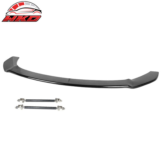 2018-19 Toyota CHR Front Bumper Lip + Adjustable Strut Rods Carbon Fiber Print | Wholesale