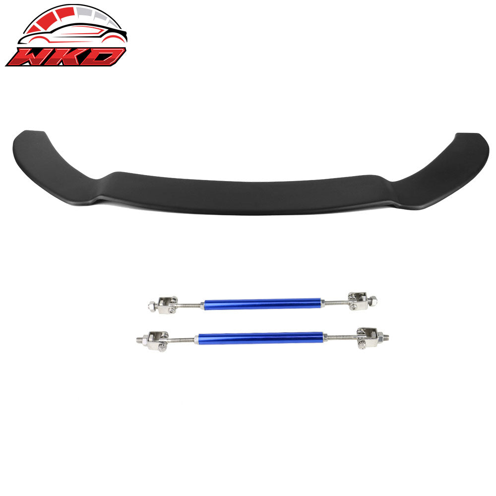 2013-14 Ford Focus ST Matte Black Front Bumper Lip Spoiler PP + 2PC Strut Rod | Wholesale