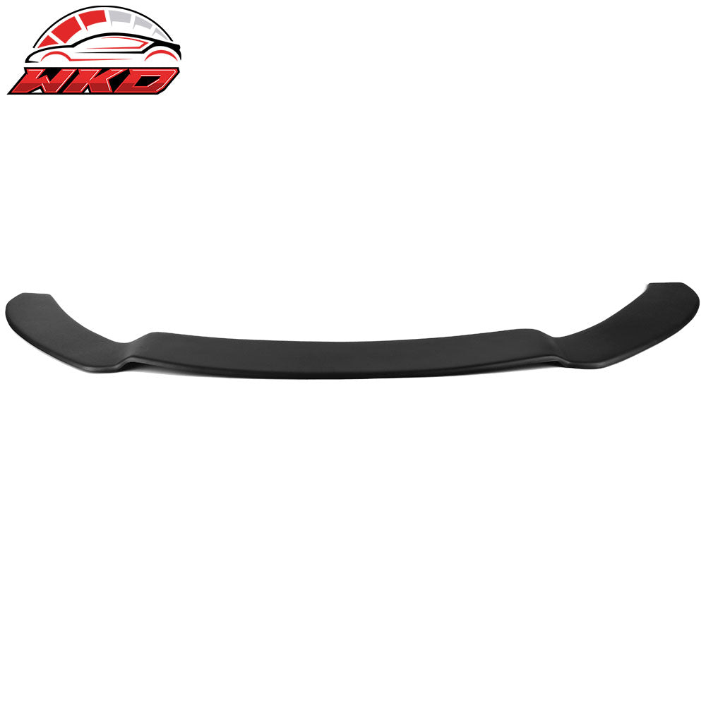 Fits 13-14 Ford Focus ST Matte Black Front Bumper Lip Spoiler PP + 2PC Strut Rod
