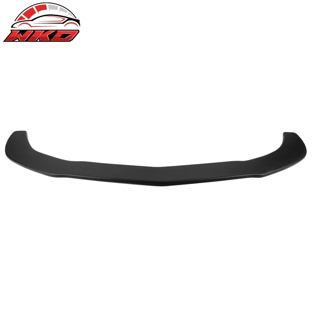2014-16 Benz CLA Class Front Bumper Lip Matte Black PP+2PC Splitter Rods Blue | Wholesale