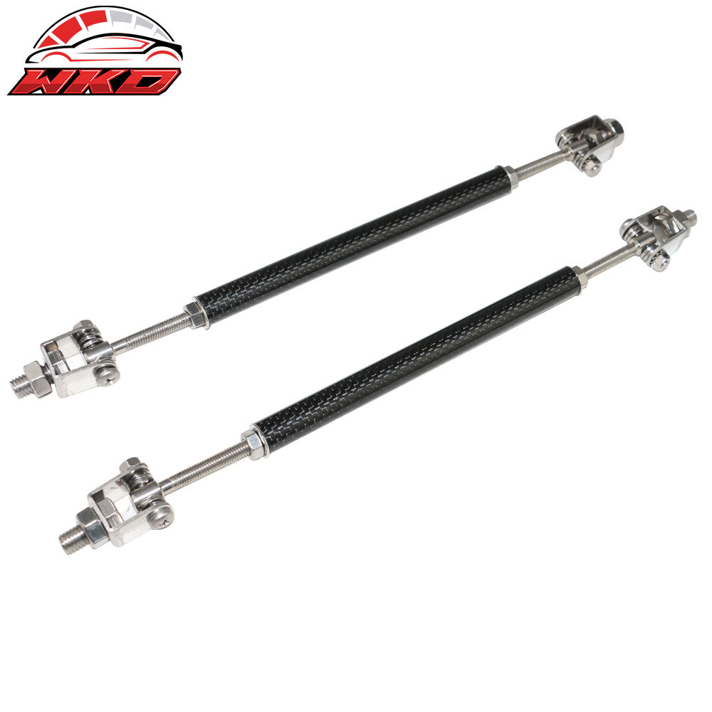 Fits 13-14 Ford Focus Front BumPer Lip Matte Black PP & Rods Carbon Fiber - CF