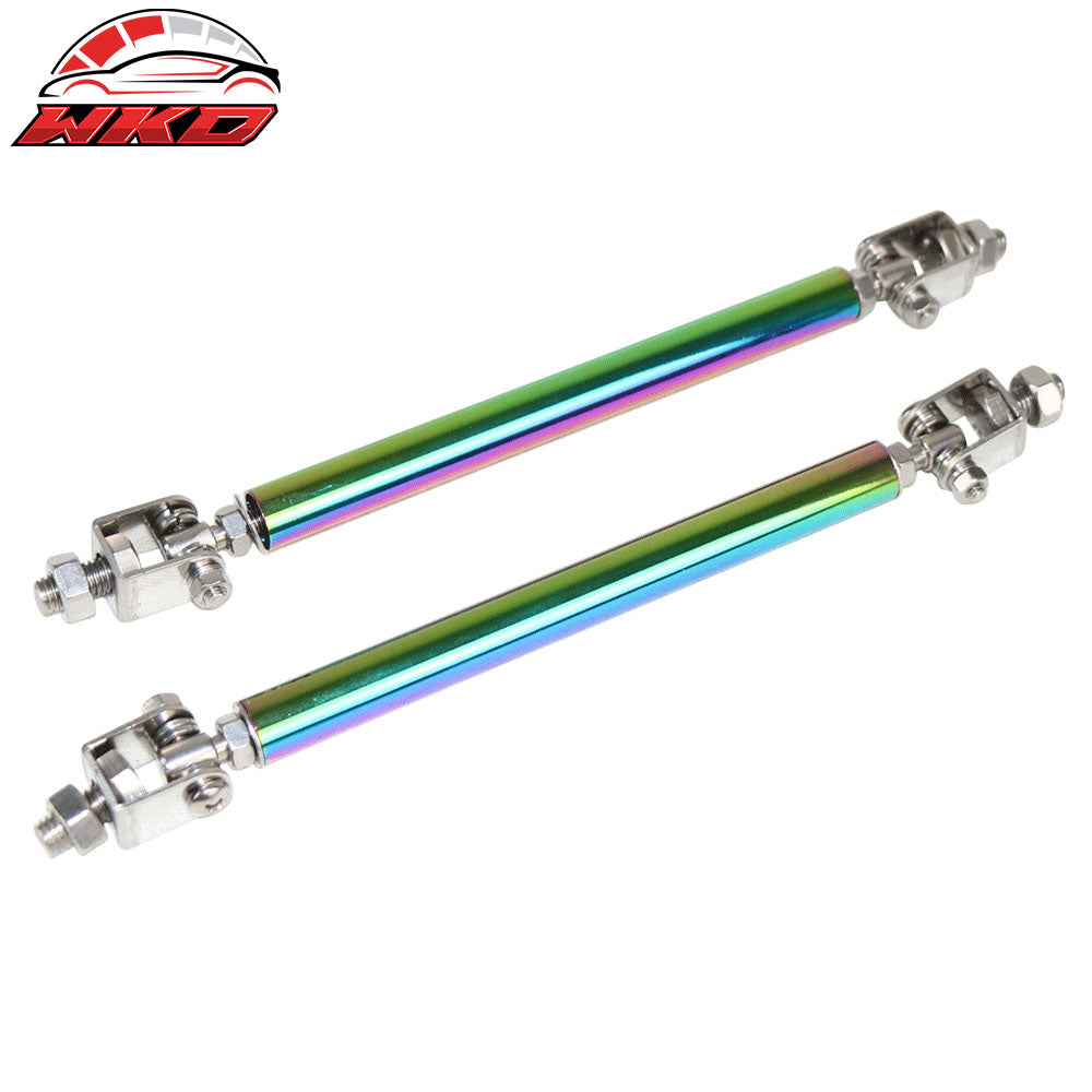 Fits 13-16 Scion FR-S/13-20 Subaru BRZ/Toyota 86 Front Bumper Lip + Splitter Rod