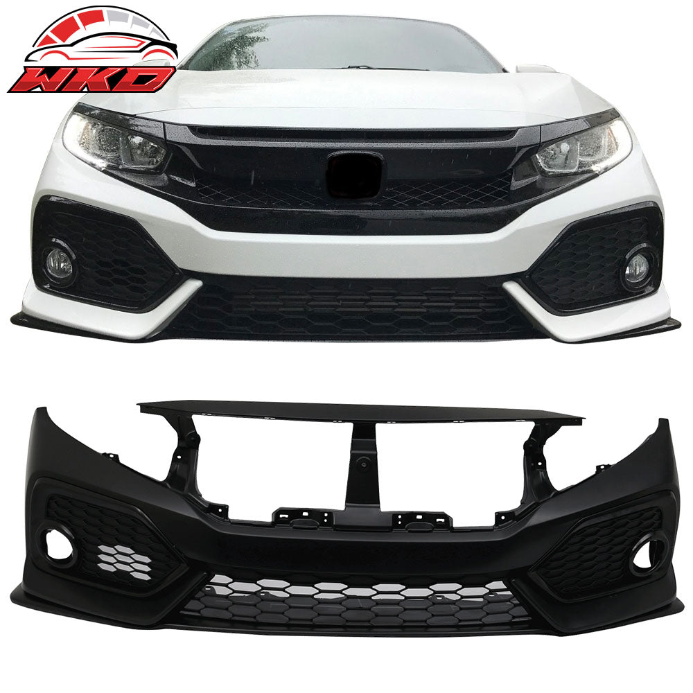 Fits 16-21 Honda Civic Si Sedan Coupe OE Style Front Bumper Conversion