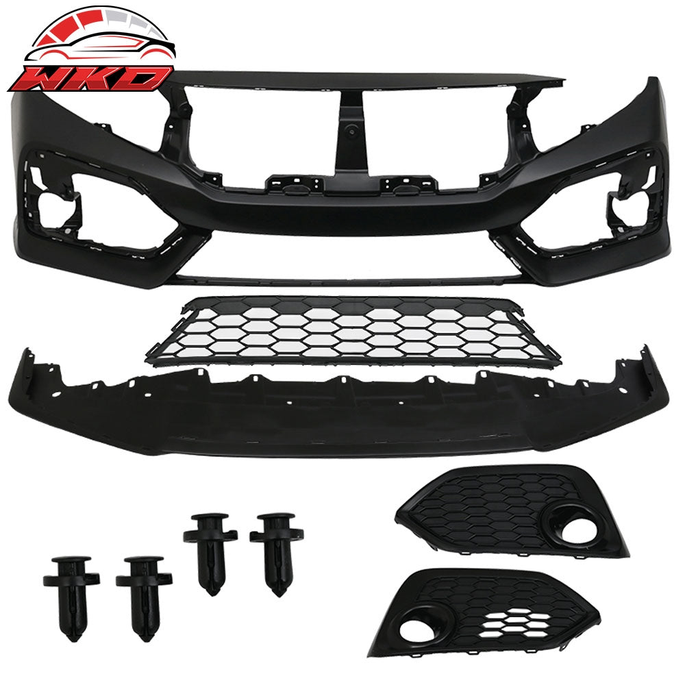 Fits 16-21 Honda Civic Si Sedan Coupe OE Style Front Bumper Conversion