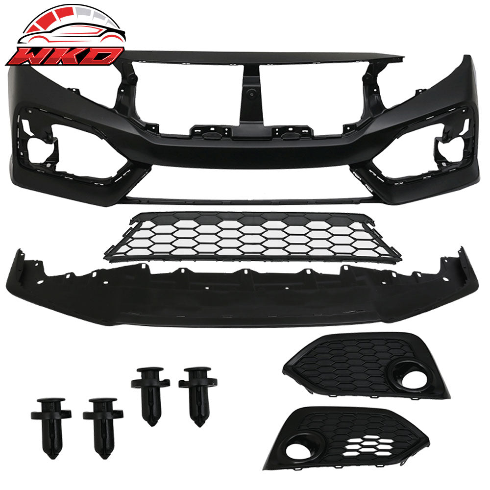 Fits 16-21 Honda Civic Si Sedan Coupe OE Style Front Bumper Conversion