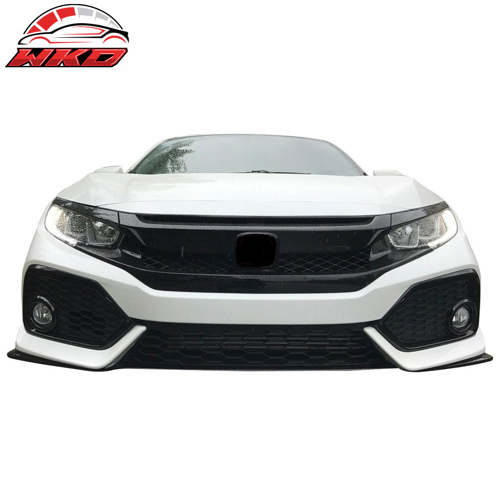 Fits 16-21 Honda Civic Si Sedan Coupe OE Style Front Bumper Conversion