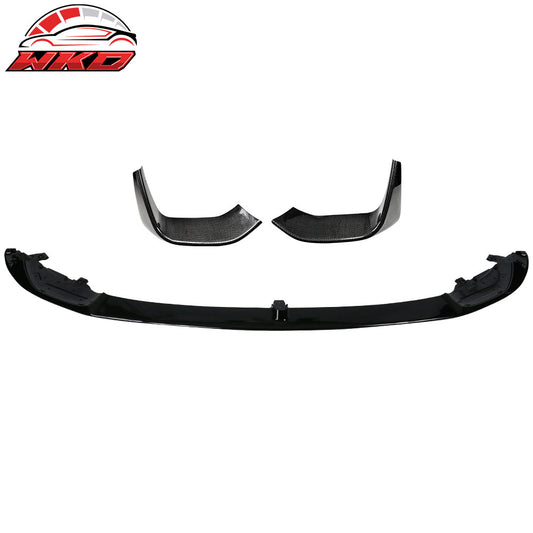 2015-20 BMW F80 M3 F82 M4 Front Bumper Lip PP & Carbon Fiber Front Splitters | Wholesale