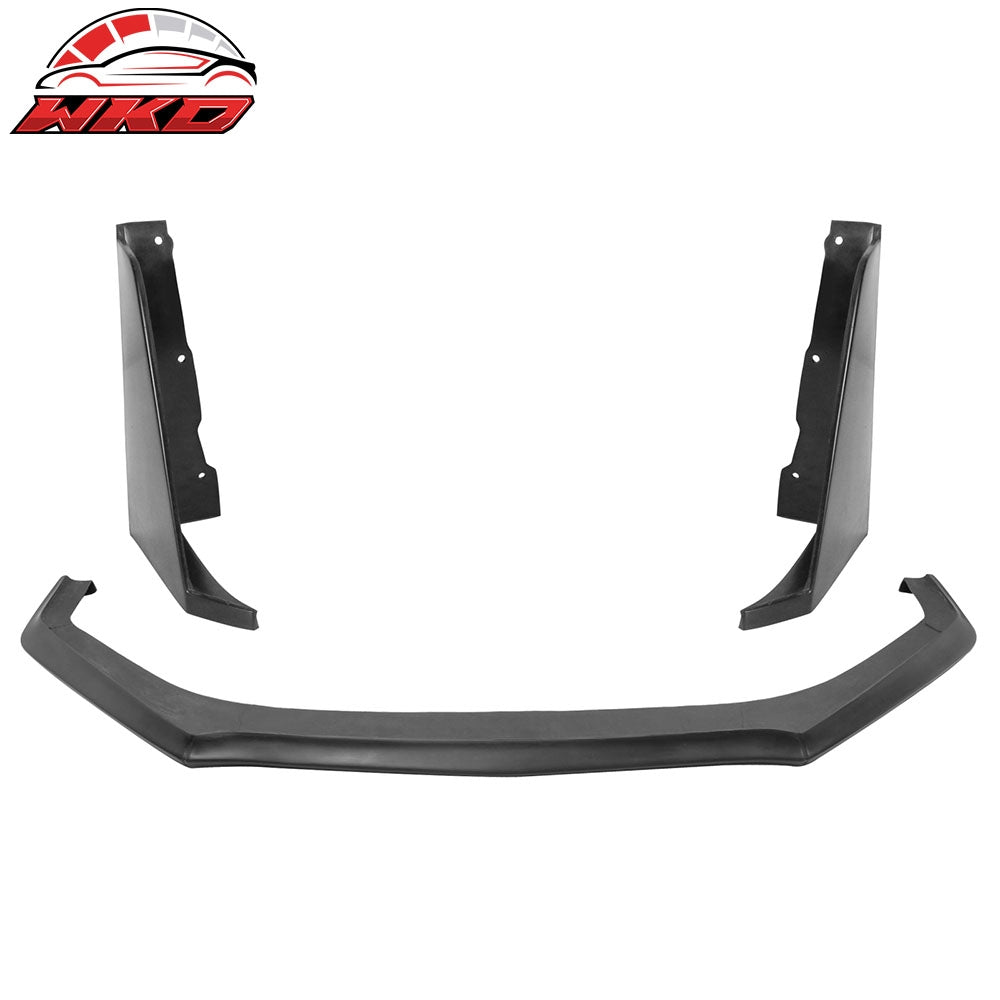 13-16 Subaru BRZ Front Bumper Lip + Front Splitter Winglet CS Style PU | Wholesale
