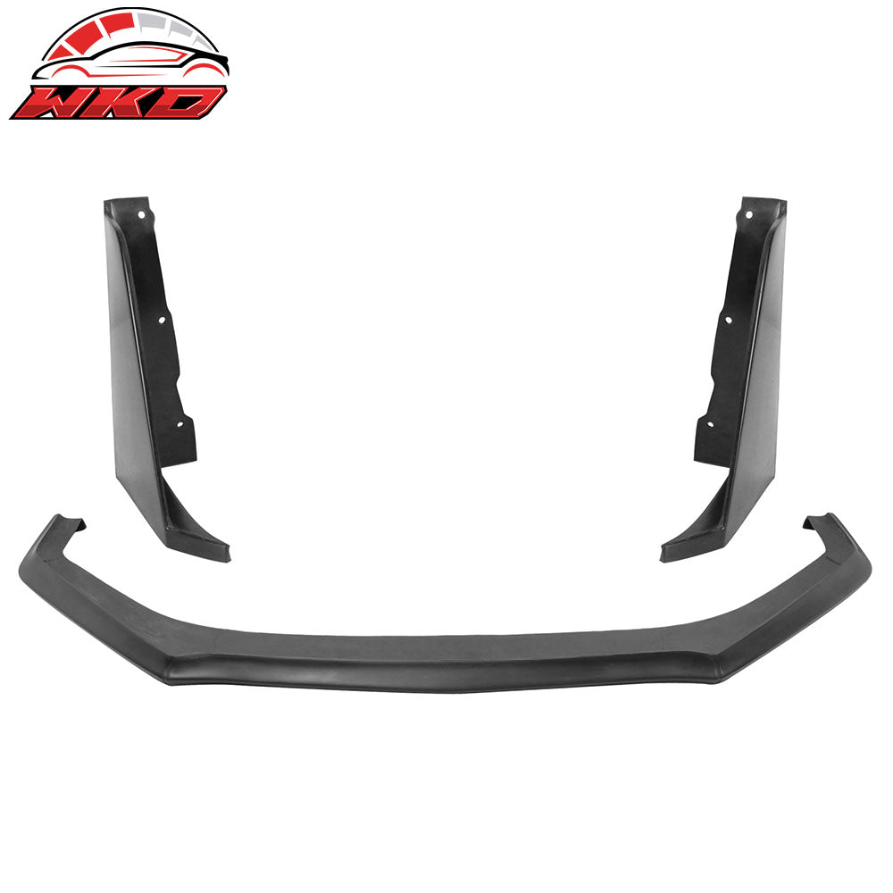 13-16 Subaru BRZ Front Bumper Lip + Front Splitter Winglet CS Style PU | Wholesale