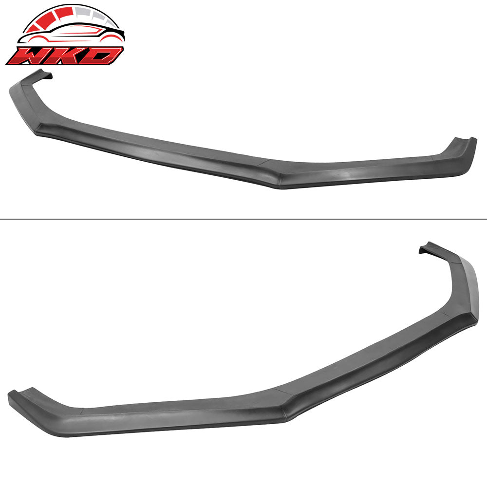 Fits 13-16 Subaru BRZ Front Bumper Lip + Front Splitter Winglet CS Style PU