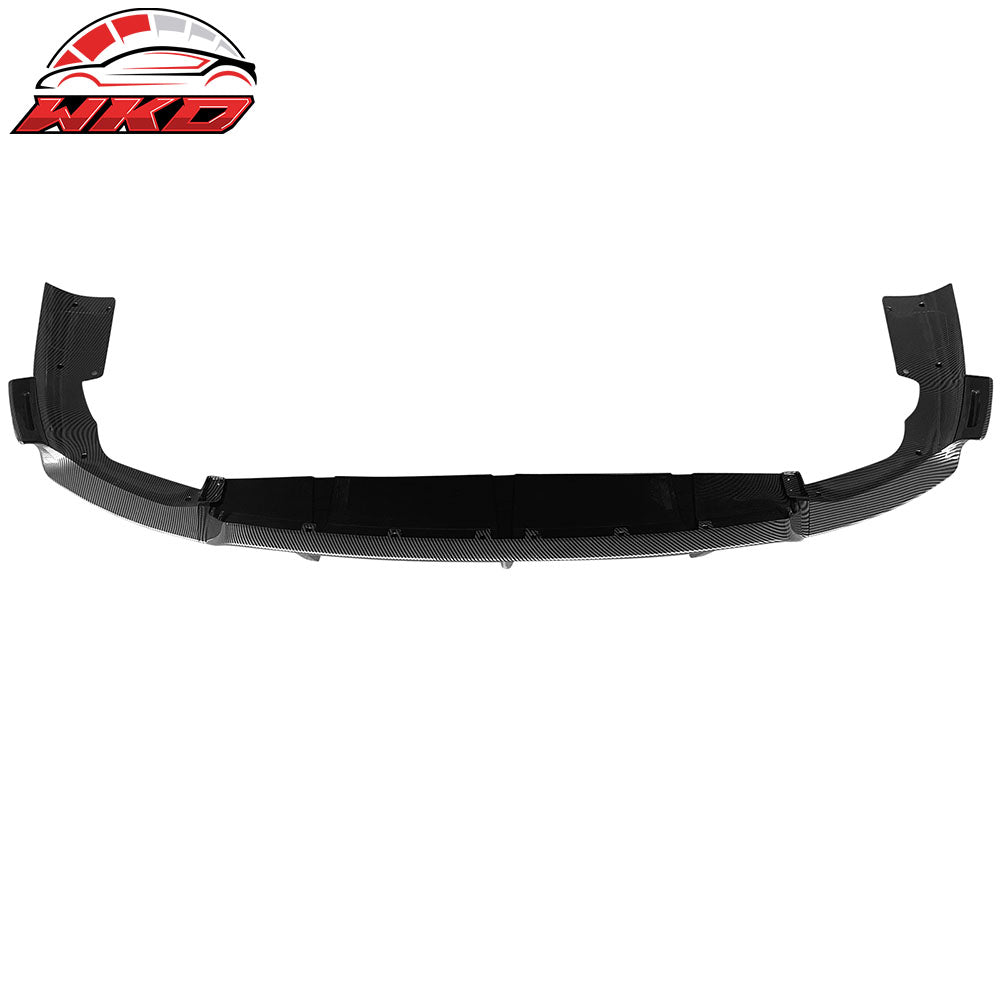 Fits 20-23 G06 X6 M Sport IKON Carbon Print Front Bumper Lip Rear Lip Side Skirt