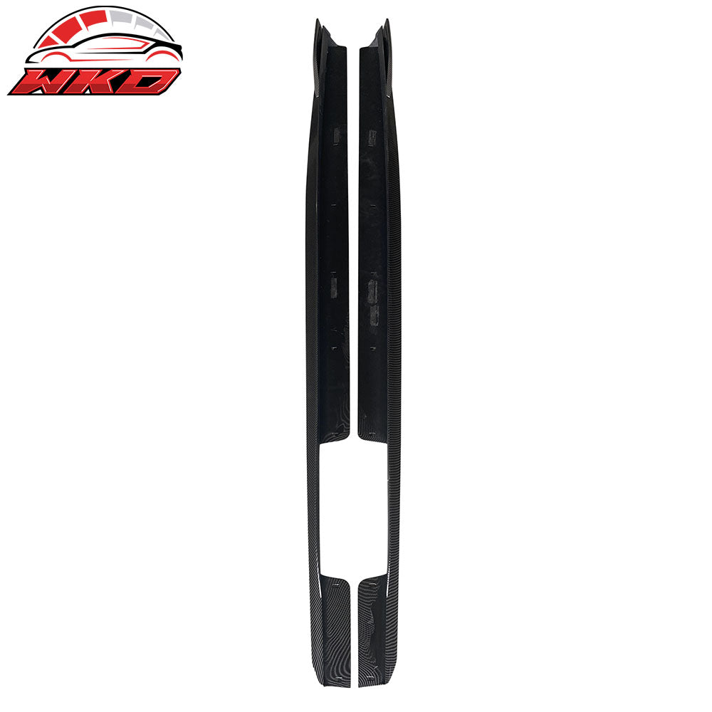 Fits 20-23 G06 X6 M Sport IKON Carbon Print Front Bumper Lip Rear Lip Side Skirt