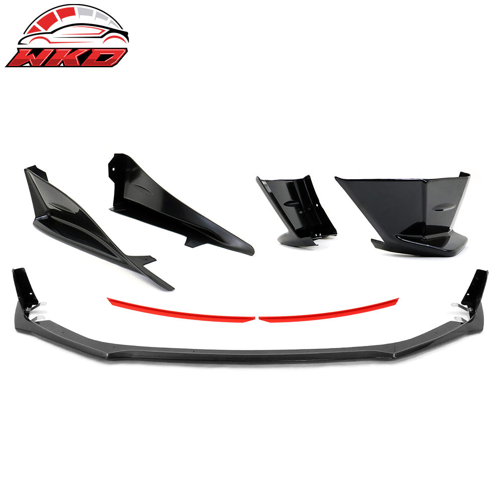 For 22-25 Subaru BRZ Coupe 2-Door STI Red Front Lip Cover Rear Apron Side Strake | Wholesale