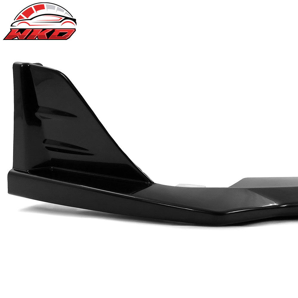 Fits 22-25 Subaru BRZ Coupe STI Style Front Bumper Lip + 2PCS EPDM Lip Protector
