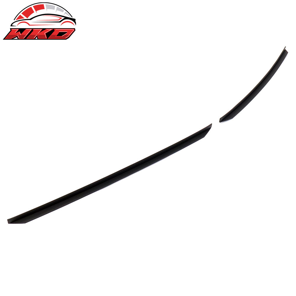 Fits 22-25 Subaru BRZ Coupe STI Style Front Bumper Lip + 2PCS EPDM Lip Protector