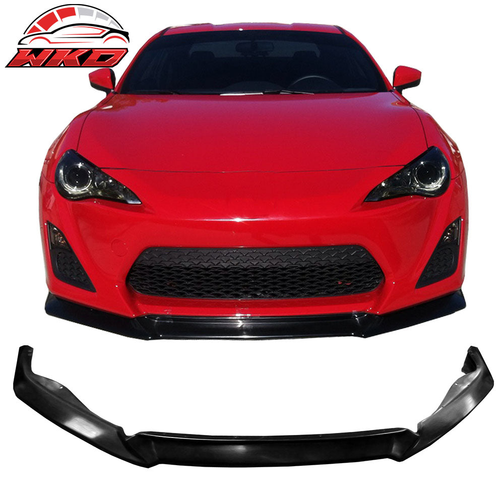 Fits 13-16 Scion FR-S CS Style Corner Aprons + GT Style Front Bumper Lip - PU
