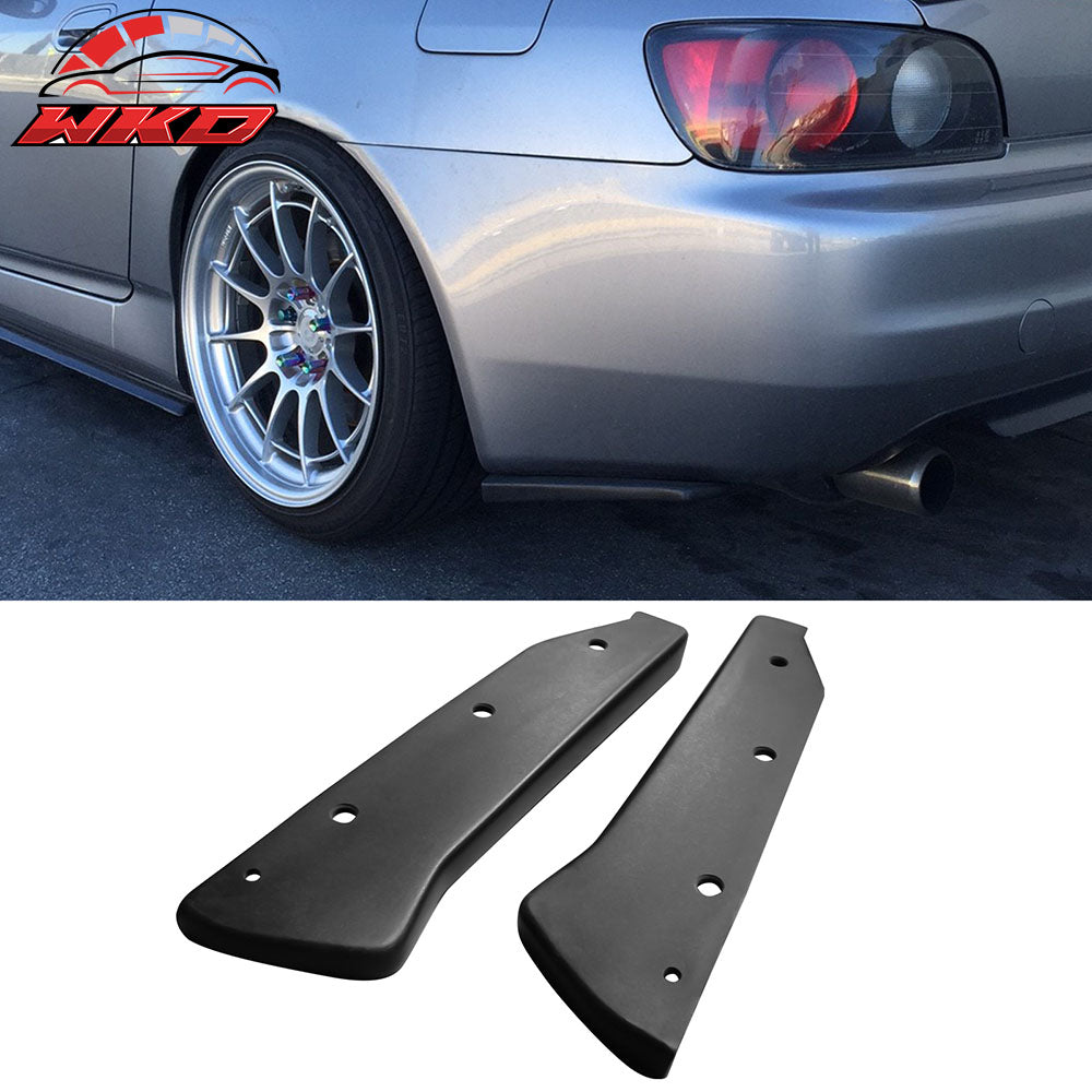 Fits 13-16 Subaru BRZ Rear Side Corner Aprons + JDM CS Style Front Bumper Lip PU