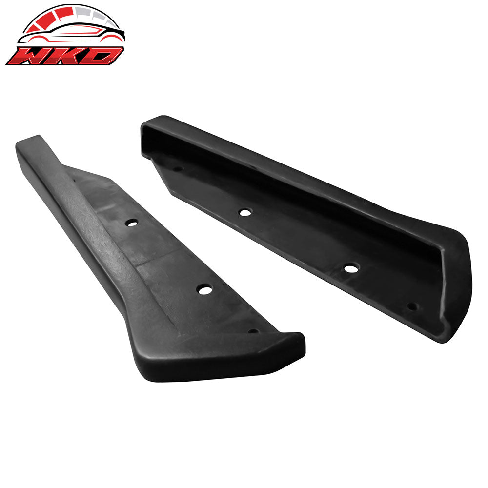 Fits 13-16 Subaru BRZ Rear Side Corner Aprons + JDM CS Style Front Bumper Lip PU