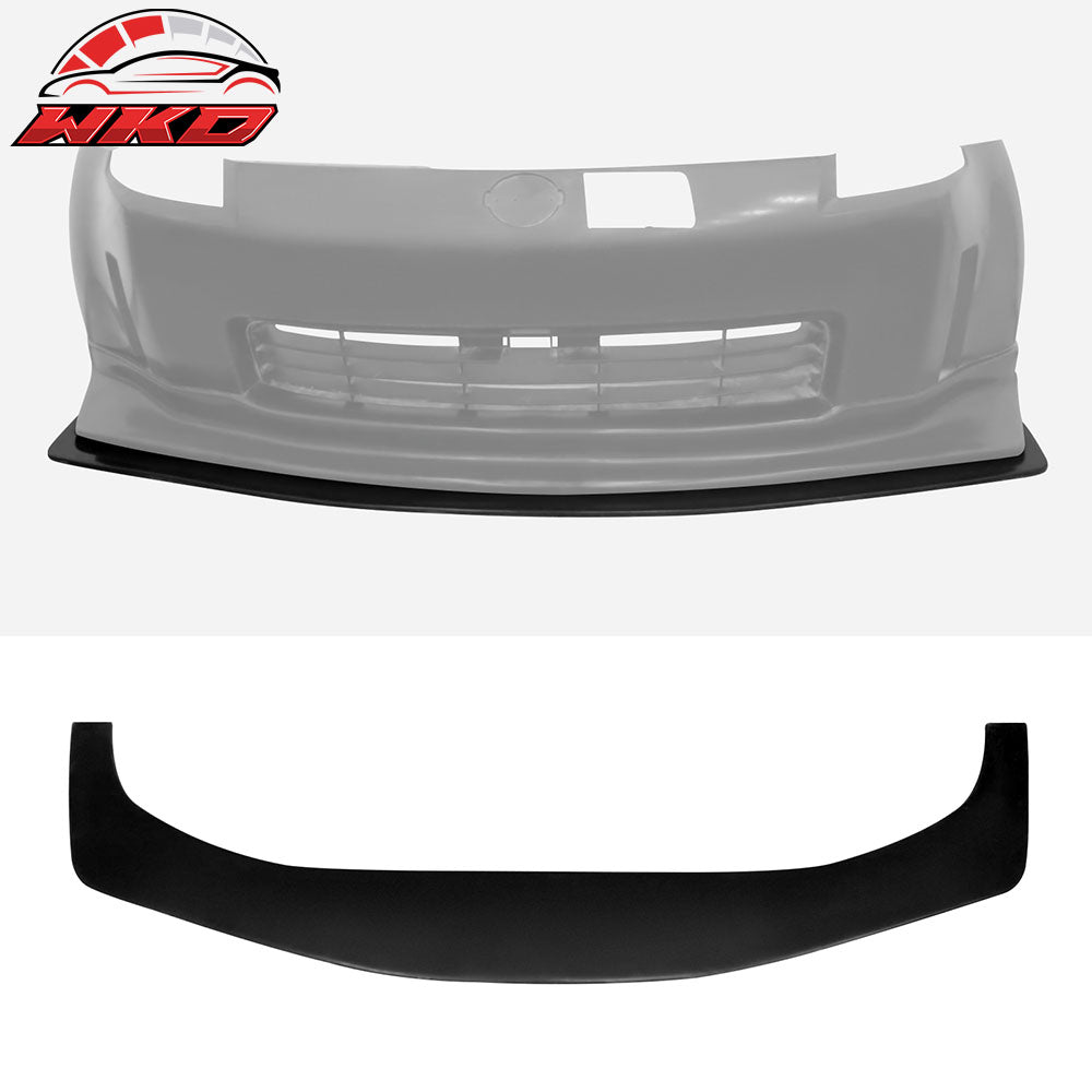Fits 03-05 Nissan 350Z N1 Style PU Front Bumper Lip Spoiler + Matching Splitter