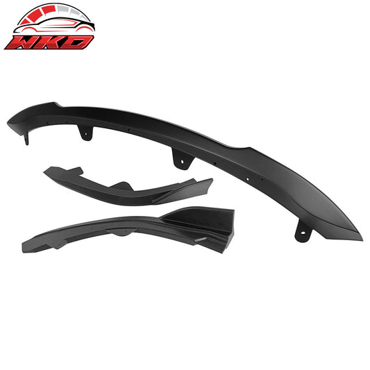 2019-21 Toyota Corolla Auris E210 Hatchback 3PCS Front Bumper Lip Matte Black | Wholesale