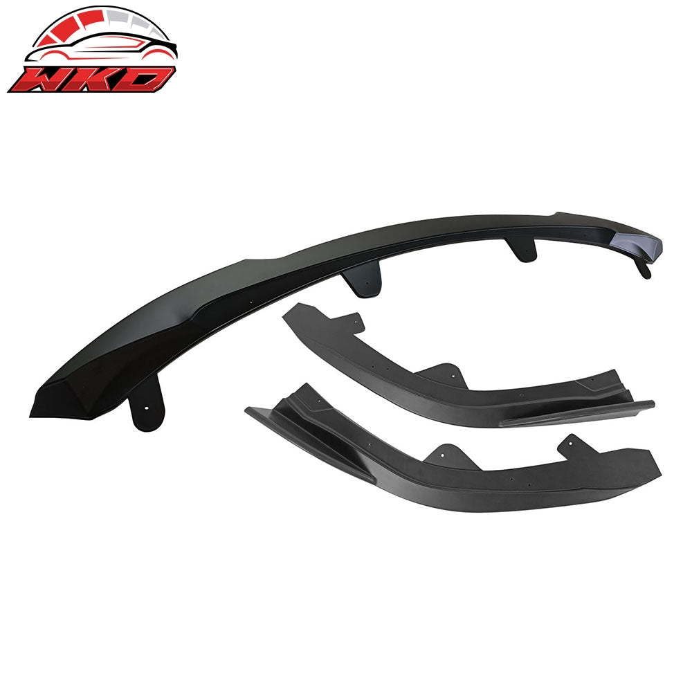 2022-26 Toyota Corolla Auris E210 Hatchback 3PCS Front Bumper Lip Matte Black | Wholesale