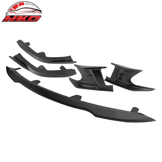 2023-25 Toyota Corolla Auris 3PC Front Bumper Lip 2PC Side Canard Matte Black | Wholesale