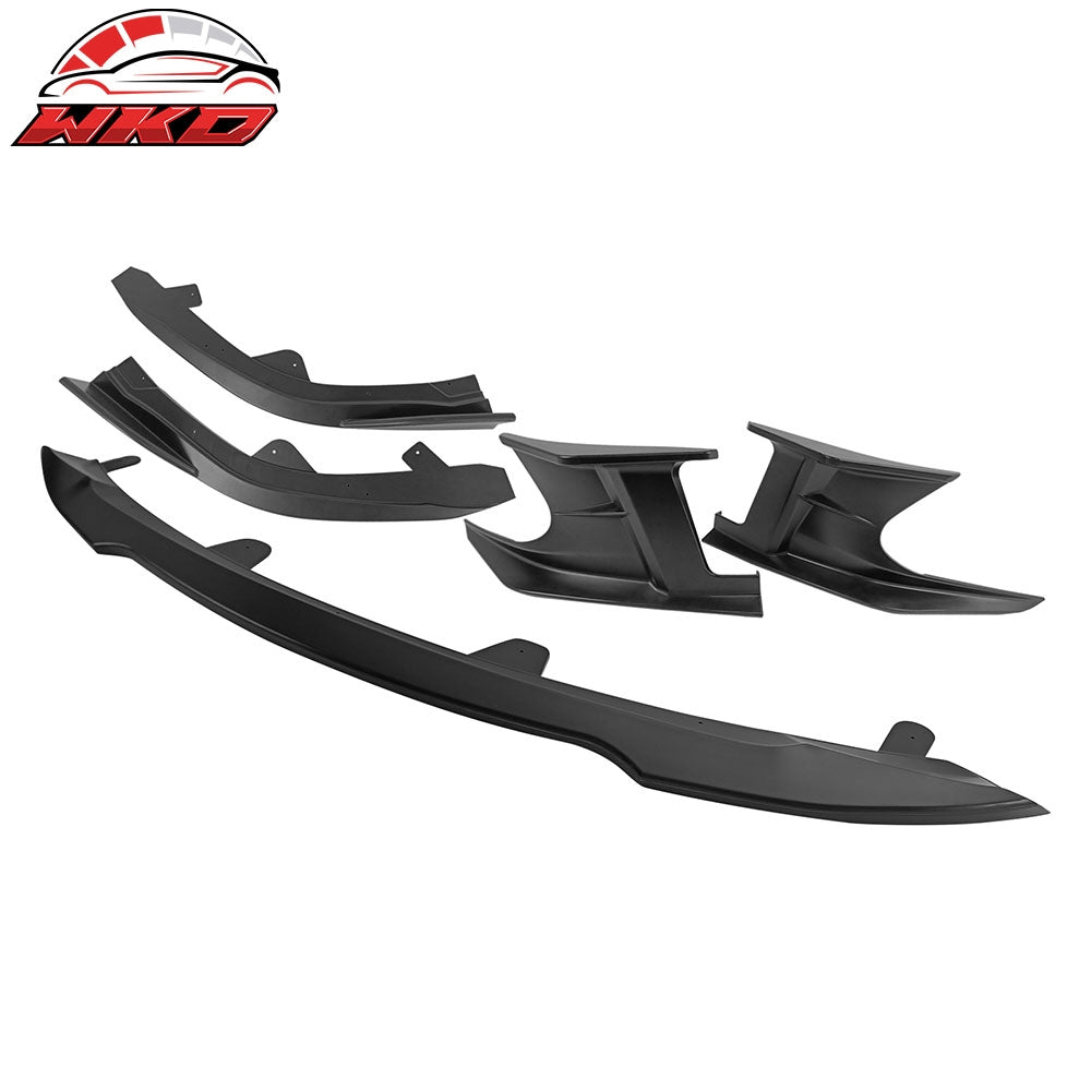 2023-26 Toyota Corolla Auris 3PC Front Bumper Lip 2PC Side Canard Matte Black | Wholesale