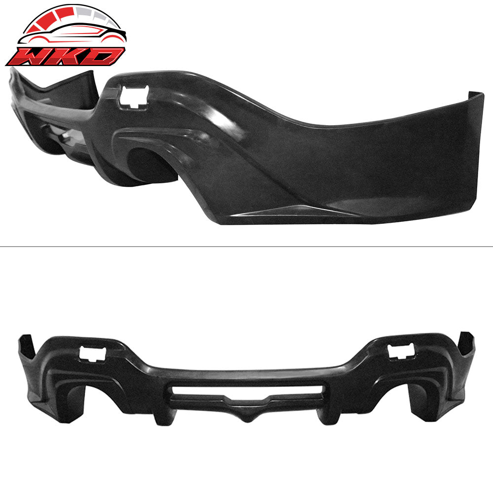 Fits 22-25 Subaru BRZ Coupe Front Bumper Lip + Rear Diffuser + Side Skirts - PU
