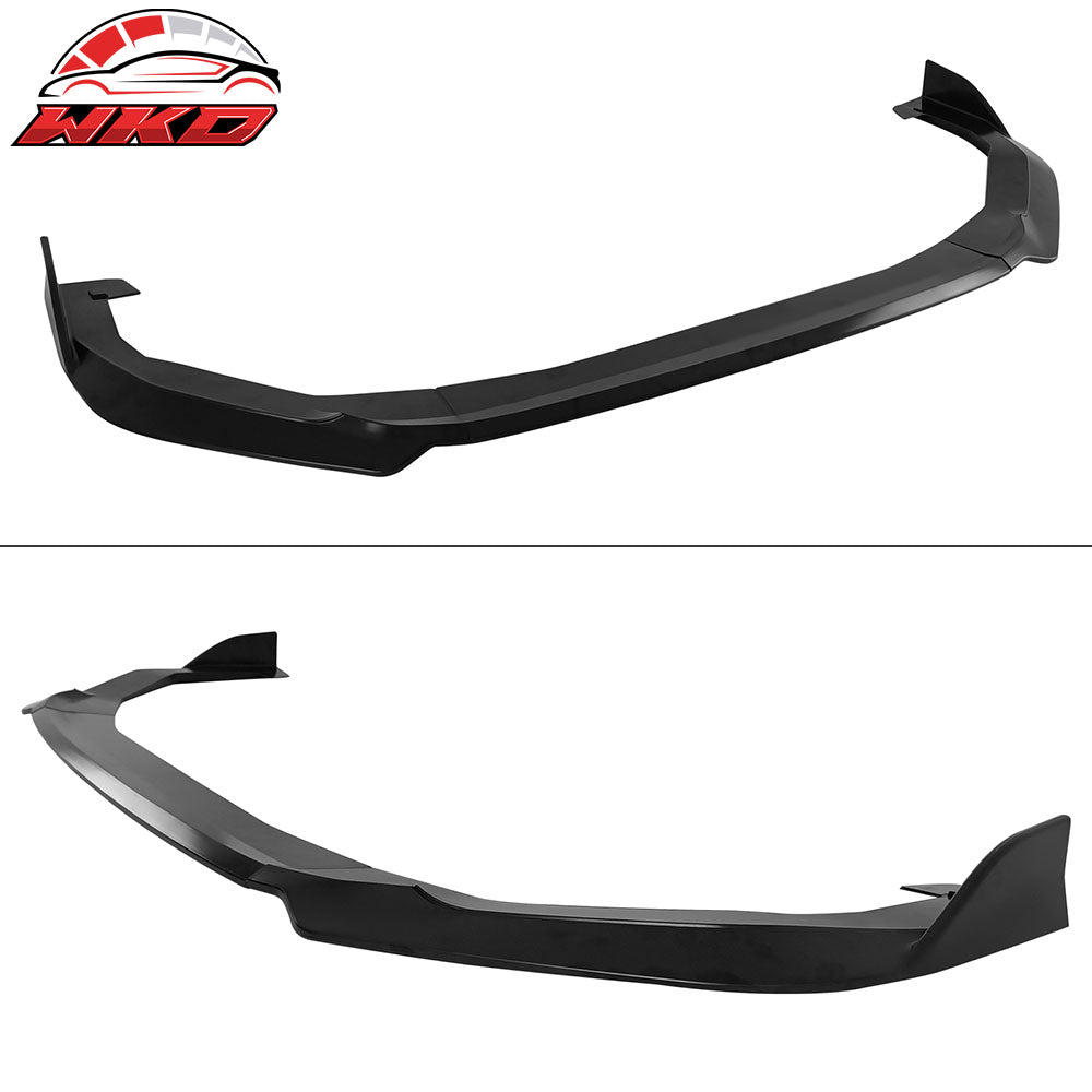 Fits 22-25 Subaru WRX Front Bumper Lip + Side Skirts + Rear Aprons Matte Black
