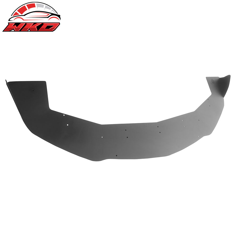 Fits 13-20 Nissan 370Z Amuse Style Front Bumper Lip Splitter Red Strut Rods