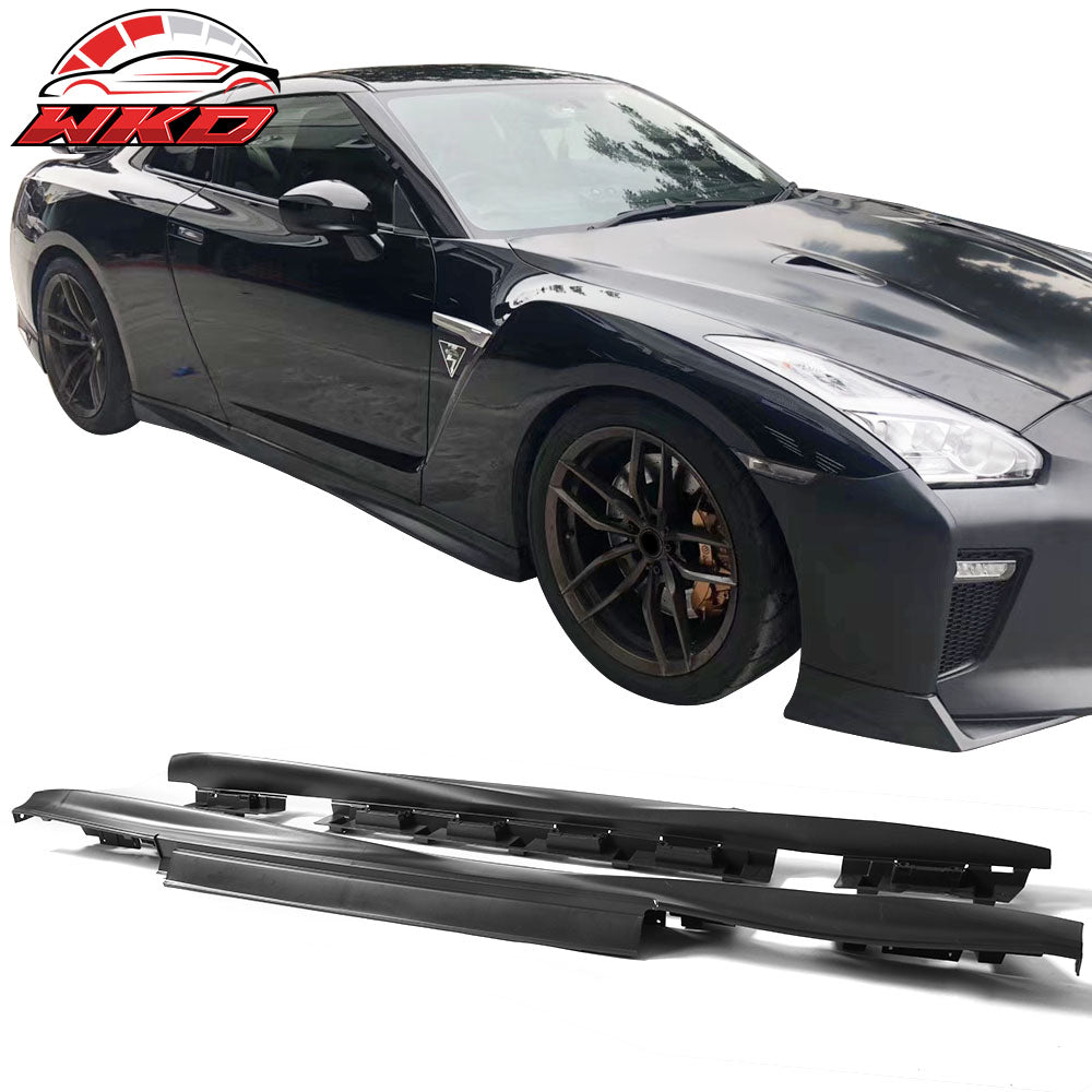 Fits 09-24 GTR Front & Rear Bumper & Hood & Side Skirts & Headlight & Tail Light