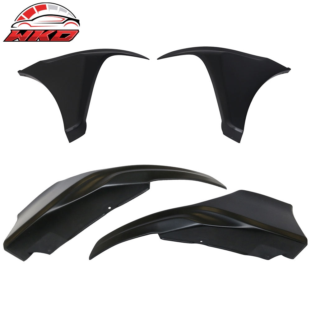 16-18 Honda Civic HFP Style Front & Rear Bumper Lip Apron Splitter Valance | Wholesale Default Title - Wikond Auto