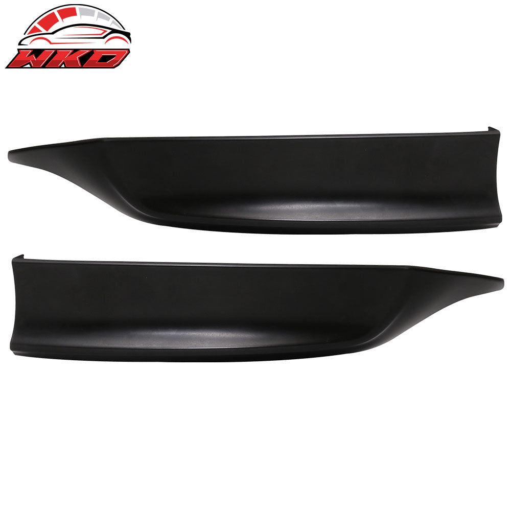 Fits 13-15 Honda Accord HFP Style Front Spoiler Splitter + Rear Bumper Lip Apron
