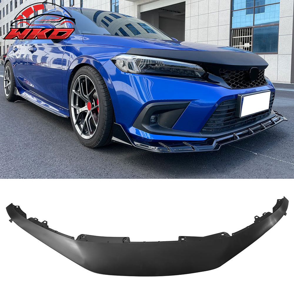 Fits 22-26 Honda Civic SI & Hatchback Front Upper Grille Molding Trim Unpainted