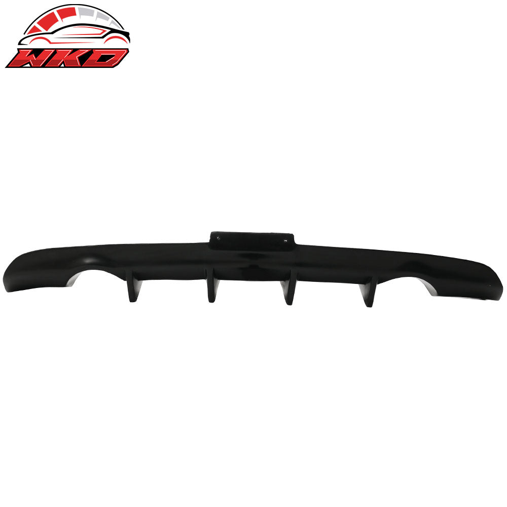 Wholesale 03-07 Infiniti G35 Coupe Ikon Aero 4Fin Rear Bumper Valance Add-On Diffuser