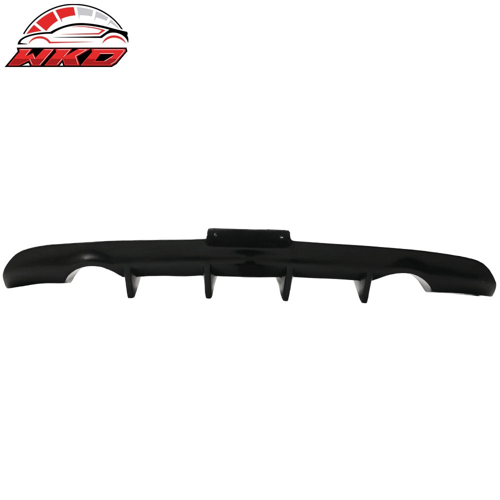 Wholesale 03-07 Infiniti G35 Coupe Ikon Aero 4Fin Rear Bumper Valance Add-On Diffuser