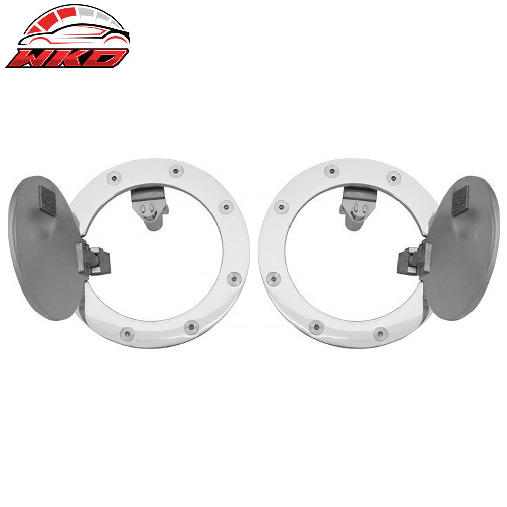 Wholesale 88-1998 GMC C1500 K1500 2500 Plated Gas Tank Fuel Door Cover Overlay Chrome