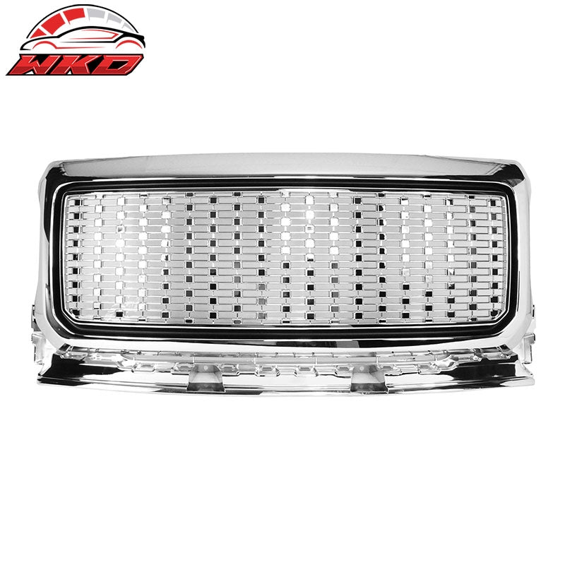 Wholesale 15-20 GMC Canyon Denali Style Front Bumper Hood Grille Replacement - Chrome