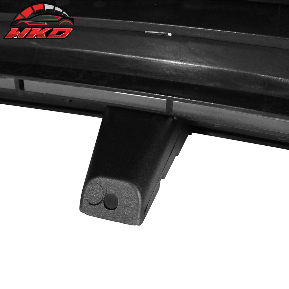 Fits 15-20 GMC Canyon Denali Style Bright Black Front Bumper Hood Upper Grille