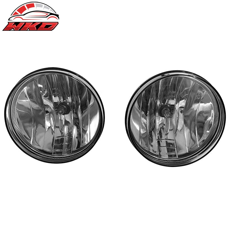Wholesale 07-14 GMC Sierra 1500 2500 Front Bumper Fog Lights Lamp W/Wiring Clear Lens