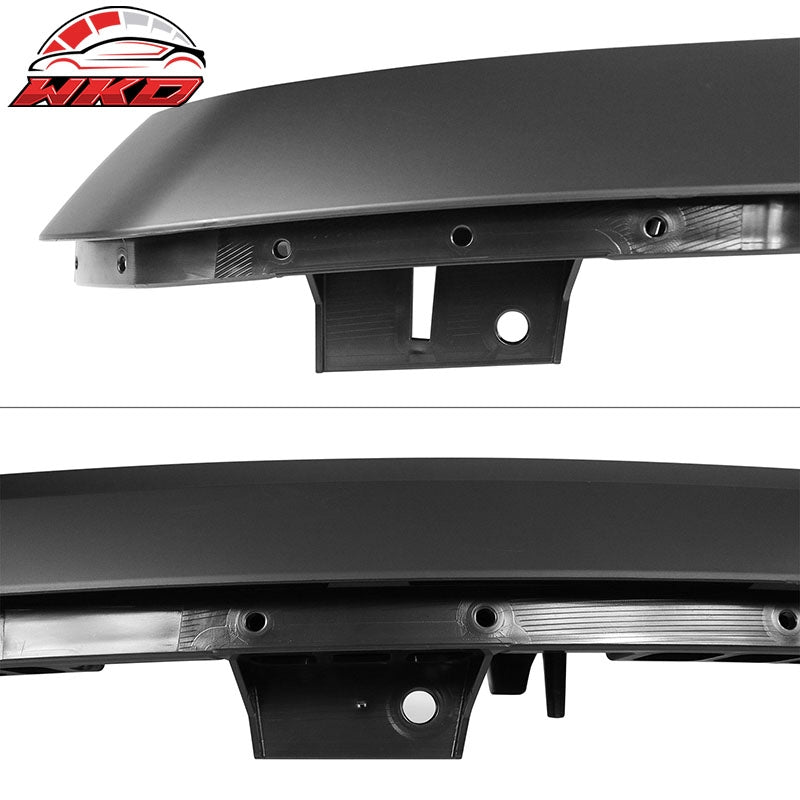 Fit 19-22 GMC Sierra 1500 Denali Style Front Upper Hood Grille Grill Matte Black